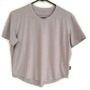 Mountain Hardwear women's short sleeve t-shirt gray small petite